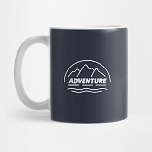 Summer Vacation Camping T-Shirt Mug